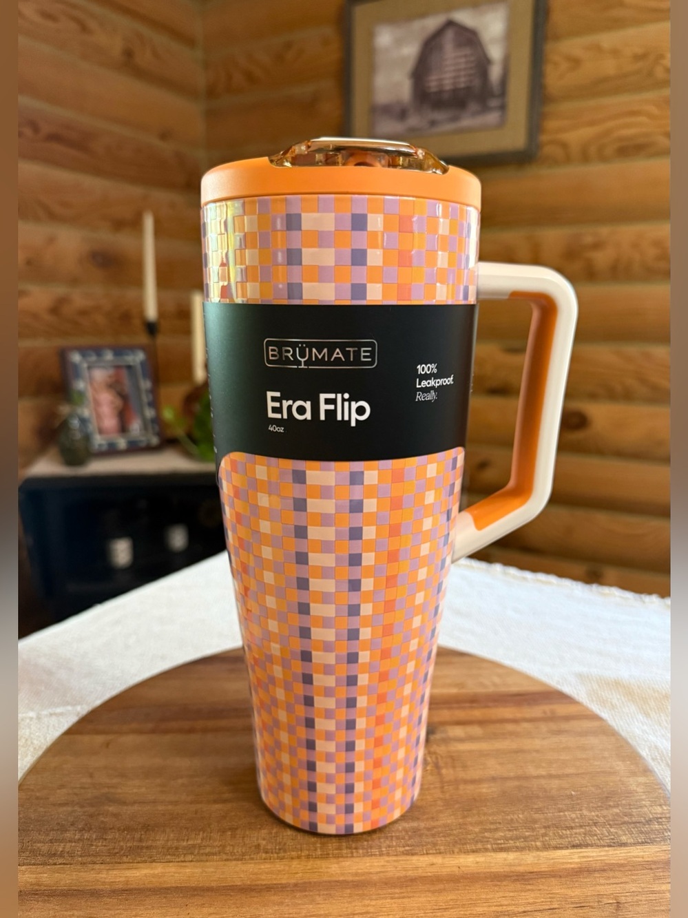 VIBE CHECK 40oz Brumate ERA FLIP Tumbler • LIMITED EDITION